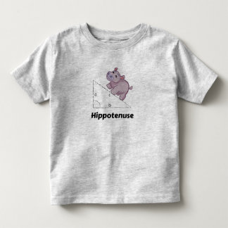 Hippotenuse Funny Math Kleinkind T-shirt
