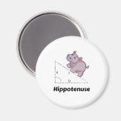 Hippotenuse Funny Math Magnet (Vorderseite/Rückseite)