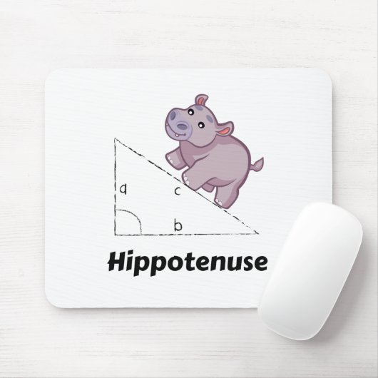 Hippotenuse Funny Math Mousepad (Mit Mouse)