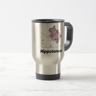 Hippotenuse Funny Math Reisebecher