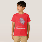 Hippotenuse Funny Math T-Shirt (Vorne ganz)