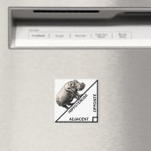 Hippotenuse Hypotenuse Funny Math Geometry Magnet (In Situ (Geschirrspüler))