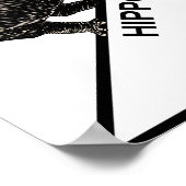 Hippotenuse Hypotenuse Funny Math Geometry Poster (Ecke)