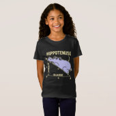 Hippotenuse Lindo Hipopotamo Matematico Para Niños T-Shirt (Vorne ganz)