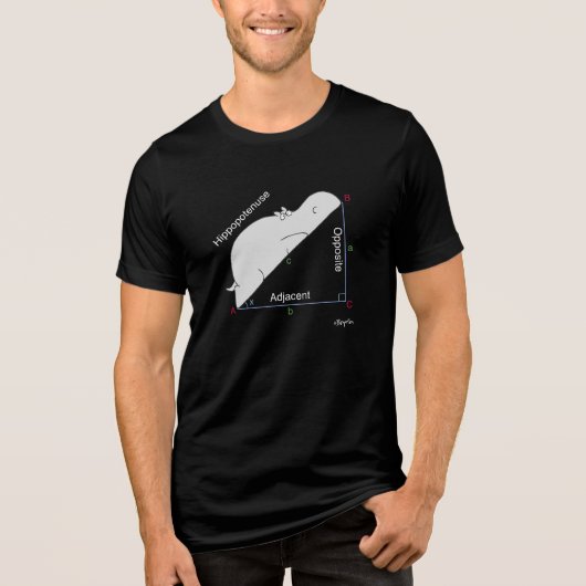 HIPPOTENUSE-T - Shirt von Sandra Boynton (Vorderseite)
