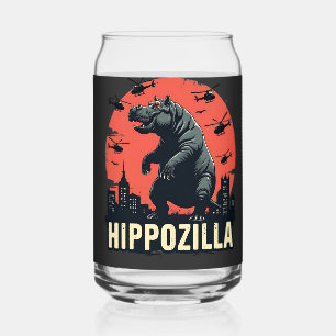 Hippozilla Spooky Moo Deng Hippo Halloween Dosenglas