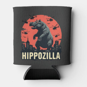 Hippozilla Spooky Moo Deng Hippo Halloween Dosenkühler