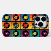 Hippy 60er Boho Peace Sign Case-Mate iPhone Hülle (Rückseite (Horizontal))