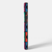 Hippy 60er Boho Peace Sign Case-Mate iPhone Hülle (Rückseite / Links)