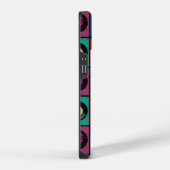 Hippy 60er Boho Peace Sign iPhone Hülle (Rechte Seite)