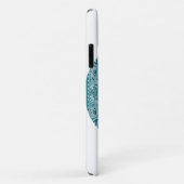 Hippy Bandanna Peace Sign Aquamarin Case-Mate iPhone Hülle (Hinten/Rechts)