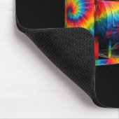 Hippy BBQ Tie Dye Smoker Pit Leben Hippy Crew Mousepad (Ecke)