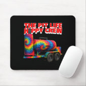 Hippy BBQ Tie Dye Smoker Pit Leben Hippy Crew Mousepad (Mit Mouse)