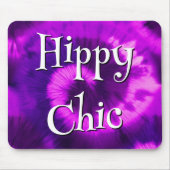 Hippy Chic Maus Pad Lila Mousepad (Vorne)