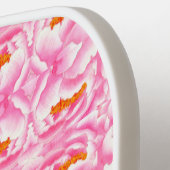 Hippy Chic Pink und Orange Krawatte Dye Pickleball Schläger (Linke Seite)