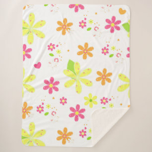 Hippy Daisies Sherpadecke