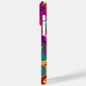 Hippy-Floral Case-Mate iPhone Hülle (Rückseite / Links)