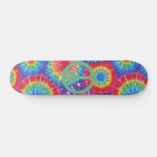 Hippy Friedensgefärbte KrawatteSkateboard Skateboard
