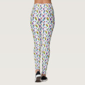 Hippy-Friedenszeichen Leggings (Rückseite)