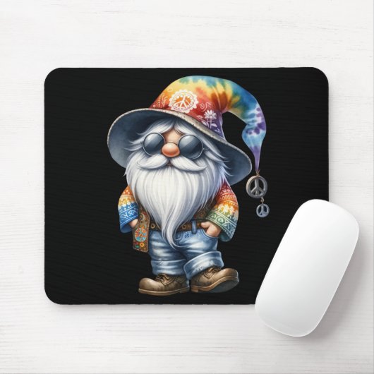 Hippy Gnome Mousepad (Mit Mouse)