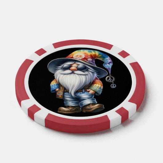 Hippy Gnome Pokerchips (Einzeln)
