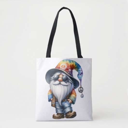 Hippy Gnome Tasche (Vorderseite)