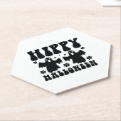 Hippy Halloween Untersetzer (angewinkelt)