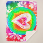 Hippy Heart Sherpadecke (Vorderseite)