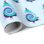 Hippy Holiday Warning Geschenkpapier (Rolleneckpunkt)