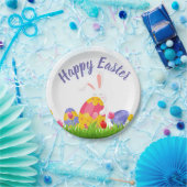 HIPPY HOP Osterpapierplatte Pappteller (Party)