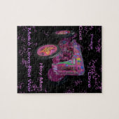 Hippy Liebe Traktor, Jigsaw Puzzle (Horizontal)