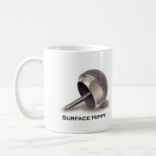 Hippy OberflächenTasse Kaffeetasse (Links)
