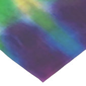 Hippy Peace Retro 60er Gefärbte Krawatte Medium Ta Mittelgroßer Tischläufer (Ecke)