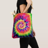Hippy Peace Retro 60er Gefärbte Krawatte Tasche (Von Nahem)
