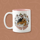 Hippy Piggy - Niedliche Guinea Schweinebild Zweifarbige Tasse