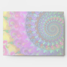 Hippy Regenbogen-Fraktal-Muster