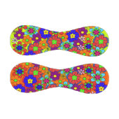 Hippy Retro-Blume Baseball (Paneele)