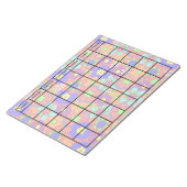 Hippy Retro Mod Blumen Blank Calendar Notizblock (angewinkelt)