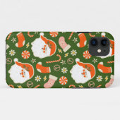 Hippy Santa und Bonbons Case-Mate iPhone Hülle (Rückseite (Horizontal))