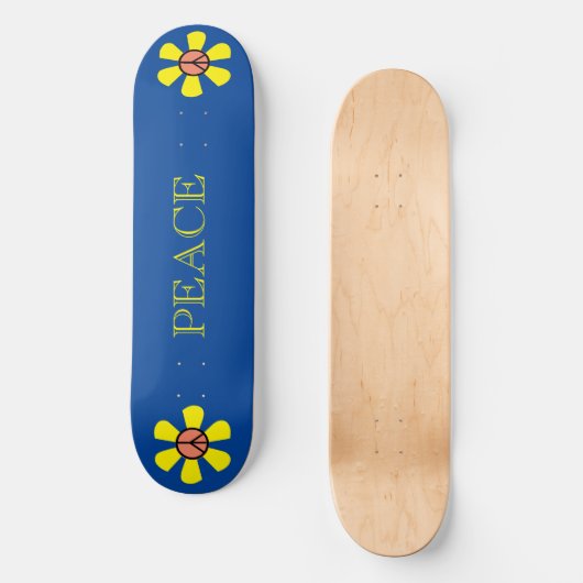 Hippy-Skateboard Skateboard (Vorderseite)