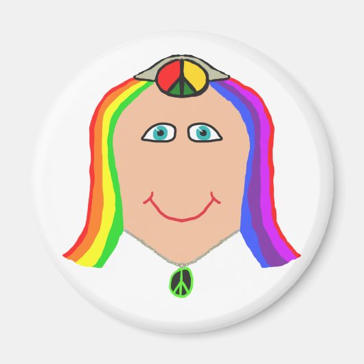 Hippy Smile Magnet (Vorne)