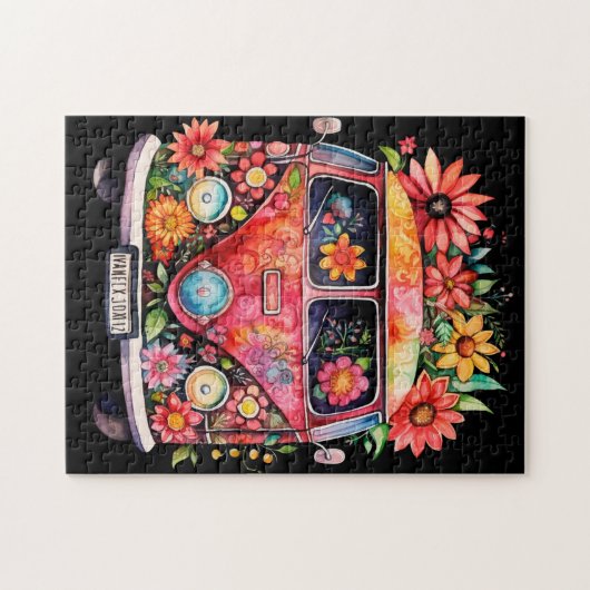 Hippy Van Puzzle (Horizontal)