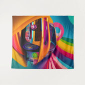 Hippy Van Wandteppich (Vorderseite (Horizontal))