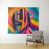 Hippy Van Wandteppich (Beispiel (Horizontal))