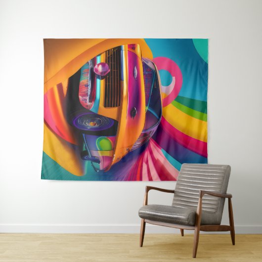 Hippy Van Wandteppich (Beispiel (Horizontal))