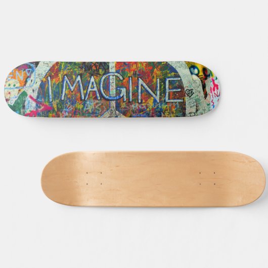 Hippy Wall Art Skateboard (Horizontal)