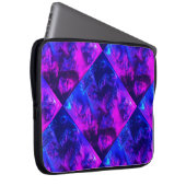 Hippy Yoga Laptop Sleeve - farbiges Universum (Vorne Rechts)