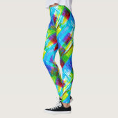 Hippy Yoga Leggings - farbenfrohe Sommer-Leggings (Links)
