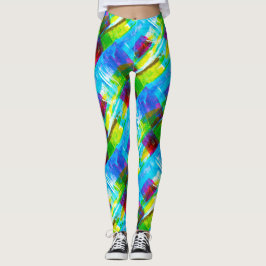Hippy Yoga Leggings - farbenfrohe Sommer-Leggings