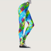 Hippy Yoga Leggings - farbenfrohe Sommer-Leggings (Rechts)